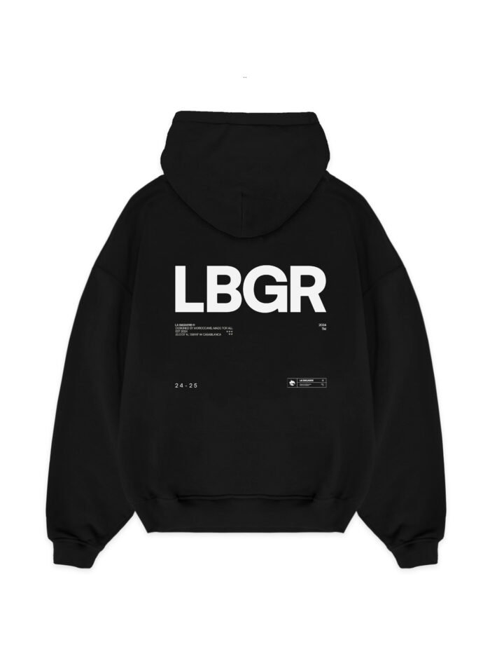 LBGR Hoodie CHOC NOIR