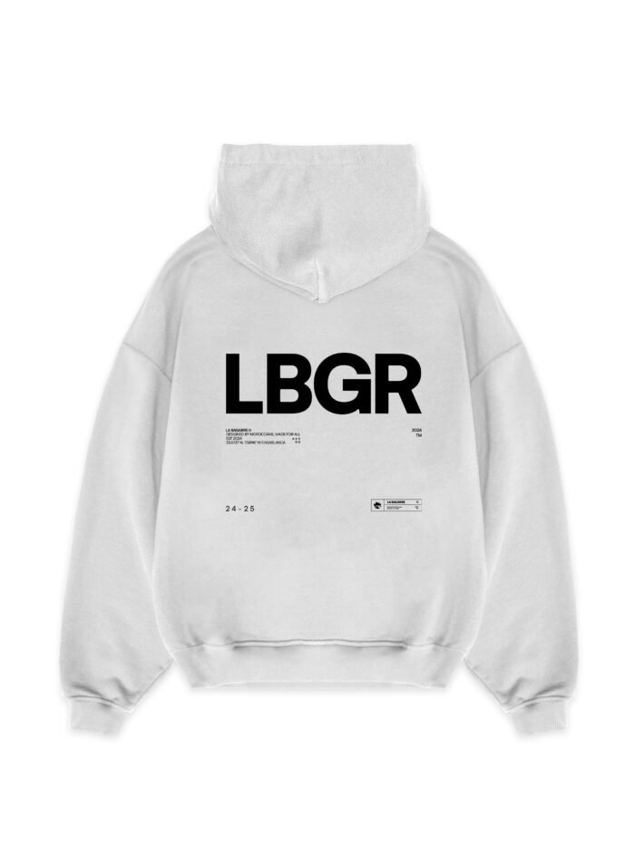 LBGR Hoodie GRIS STATIC